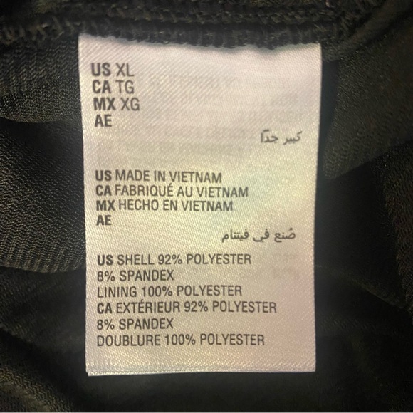 Inc International Black Long Sleeve Dress XL GUC - Picture 5 of 5